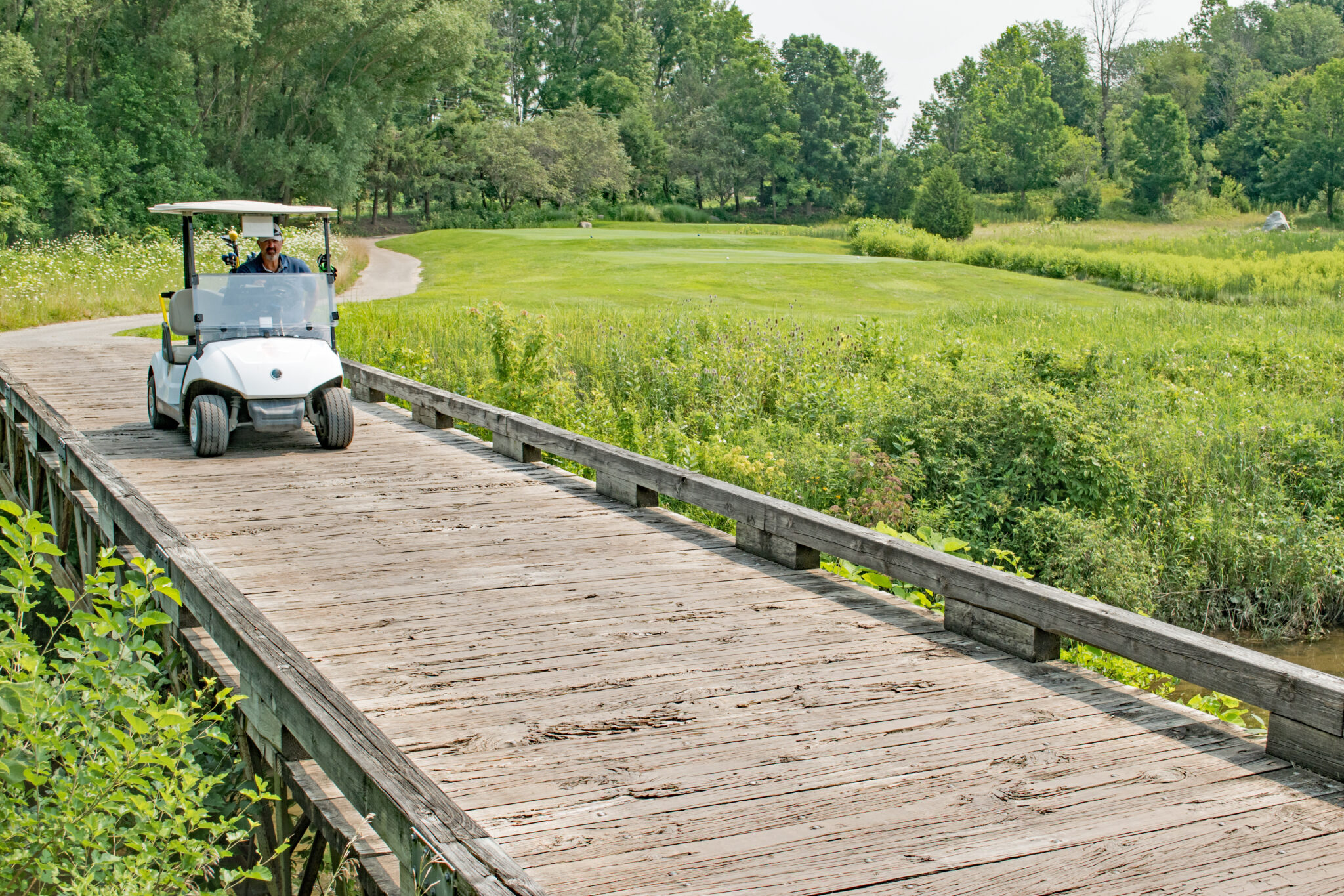 Timber Vehicular Bridge Construction | Greenway Bridge